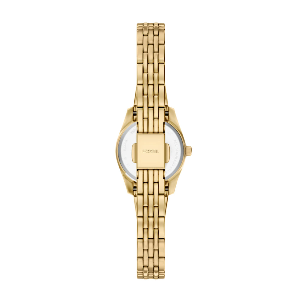 Fossil Women's Watch, Scarlette Quartz Stainless Steel Three-Hand Watch for Women
