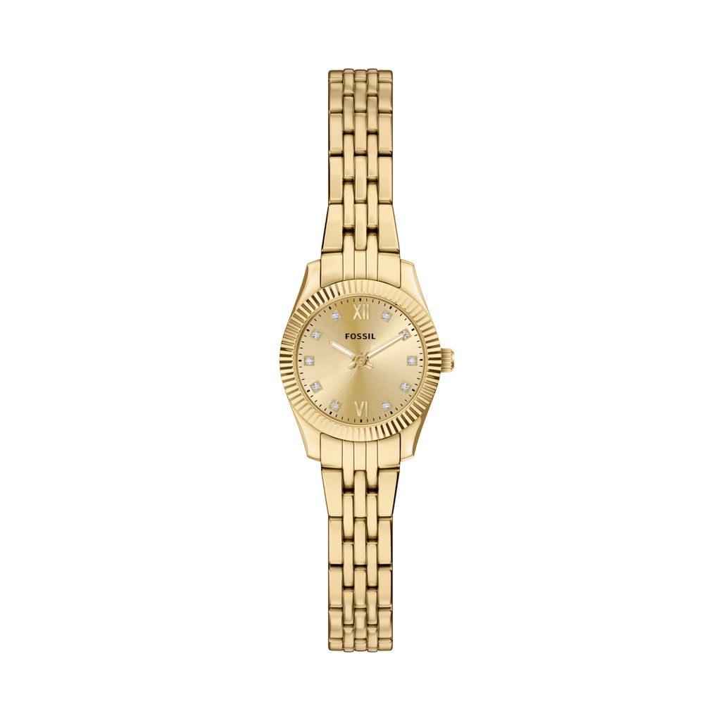 Fossil Women's Watch, Scarlette Quartz Stainless Steel Three-Hand Watch for Women