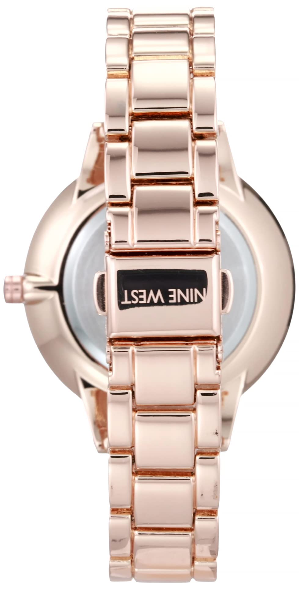 Nine West Women's Crystal Accented Bracelet Watch