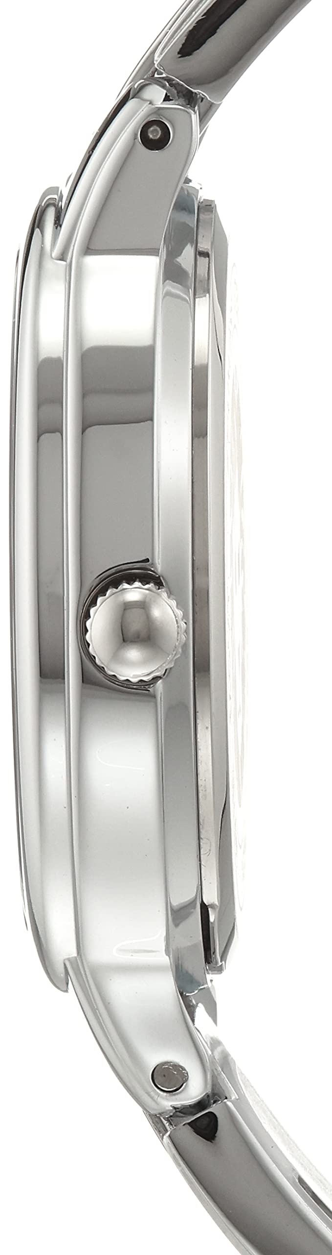 Women's Elegant Diamond Accent Watch – Stainless Steel Quartz Bracelet Watch
