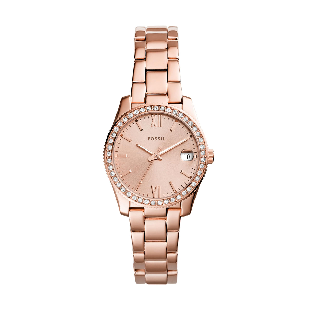 Fossil Women's Watch, Scarlette Quartz Stainless Steel Three-Hand Watch for Women