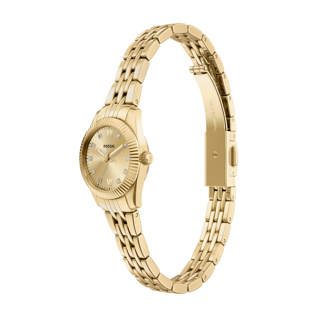 Fossil Women's Watch, Scarlette Quartz Stainless Steel Three-Hand Watch for Women