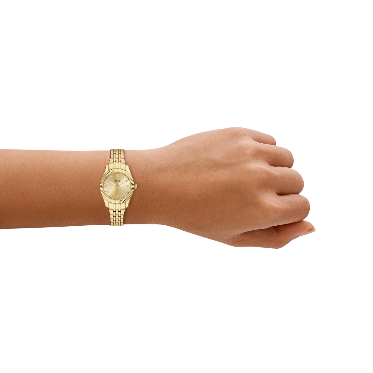 Fossil Women's Watch, Scarlette Quartz Stainless Steel Three-Hand Watch for Women