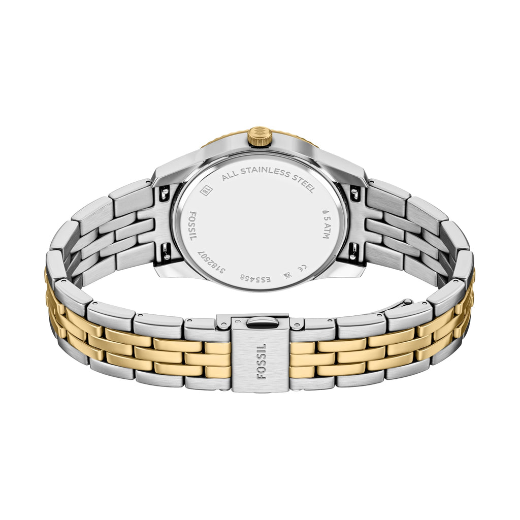 Fossil Women's Watch, Scarlette Quartz Stainless Steel Three-Hand Watch for Women