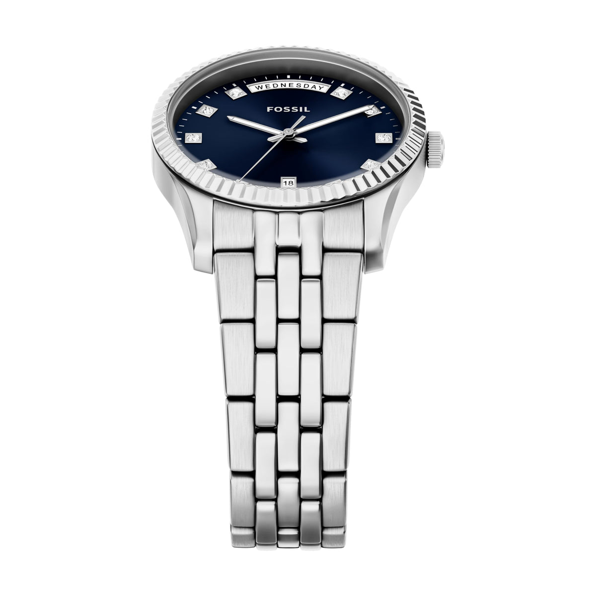 Fossil Women's Watch, Scarlette Quartz Stainless Steel Three-Hand Watch for Women