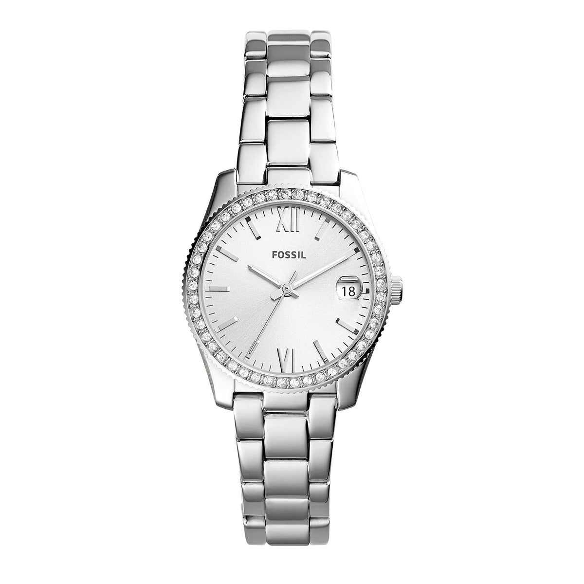 Fossil Women's Watch, Scarlette Quartz Stainless Steel Three-Hand Watch for Women