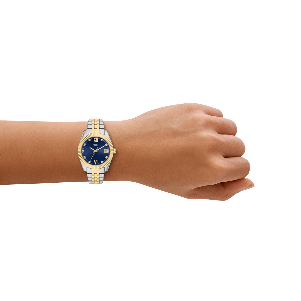 Fossil Women's Watch, Scarlette Quartz Stainless Steel Three-Hand Watch for Women
