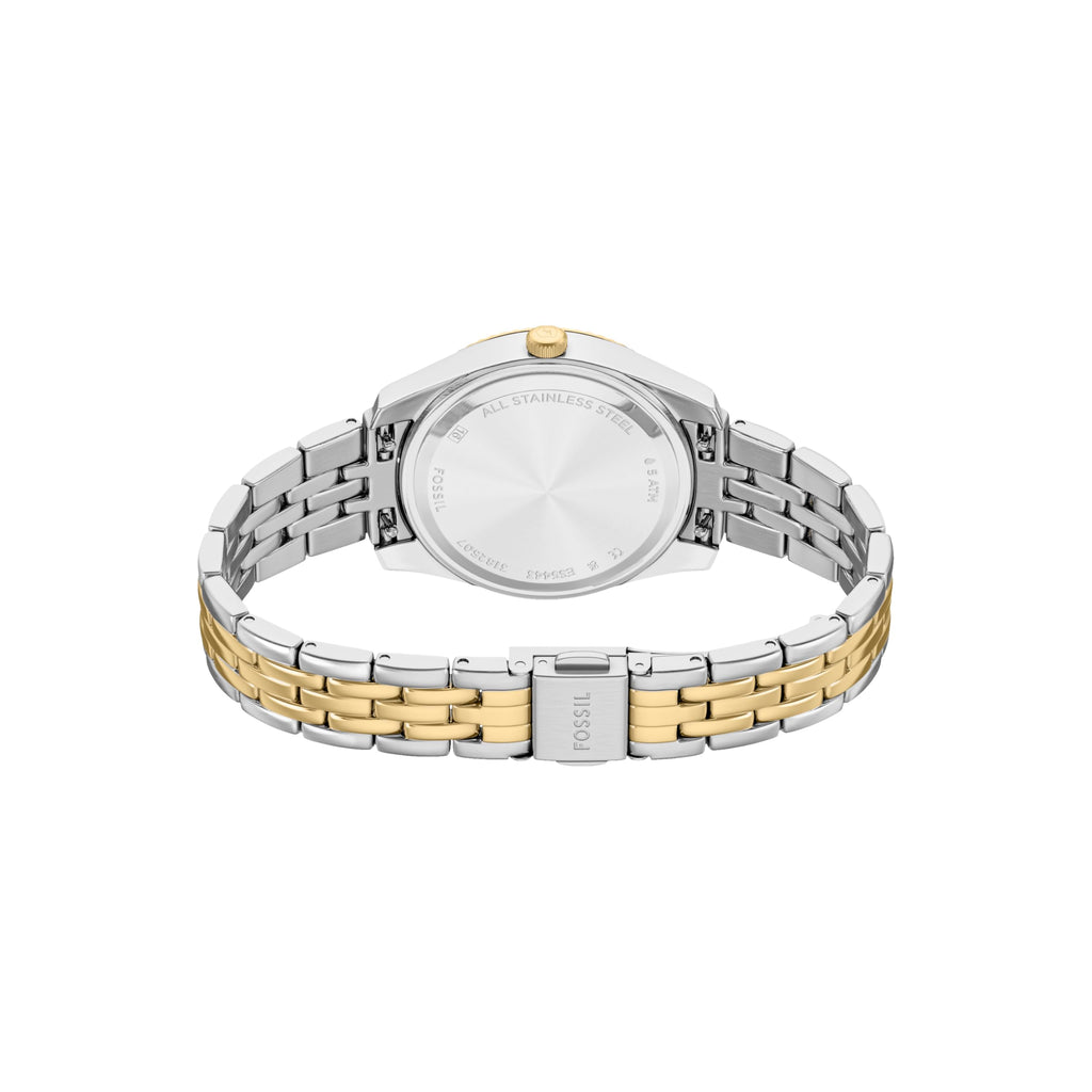 Fossil Women's Watch, Scarlette Quartz Stainless Steel Three-Hand Watch for Women