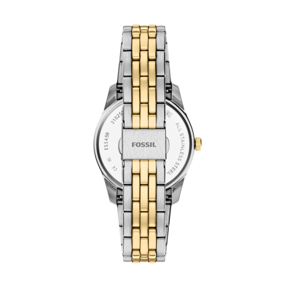 Fossil Women's Watch, Scarlette Quartz Stainless Steel Three-Hand Watch for Women