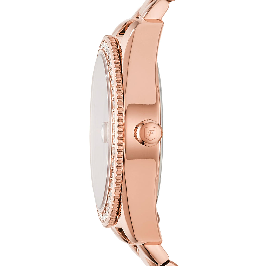 Fossil Women's Watch, Scarlette Quartz Stainless Steel Three-Hand Watch for Women