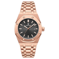 PAAZOMU High Quality Original Men Clock Waterproof Luminous Date Luxury Man Watch Stainless Steel Quartz Men's Watches Male+Box