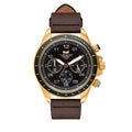 ZR2 LEATHER - Brown/Gold/Black